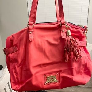 Juicy Couture Large Orange/Red Crossbody Bag plus Cosmetic pouch